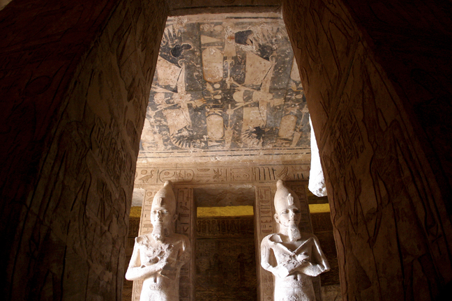 Abu Simbel interior, Egypt