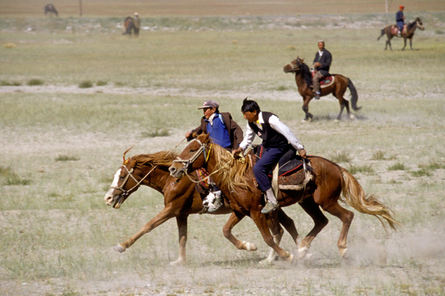 Kazah Horse Race, Pamirs, China