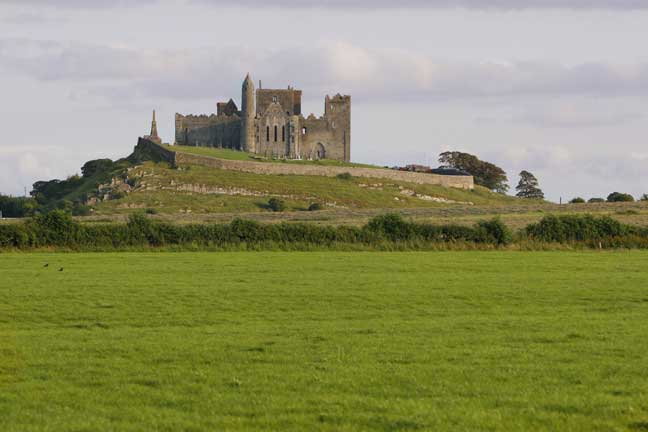 The Rock of Cashel and the Tipperary Plain, Ireland