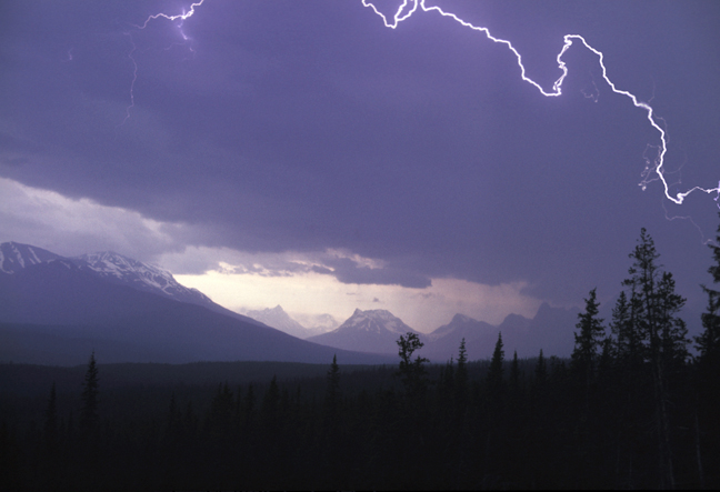 Lightning Bolt, Jasper, Canada