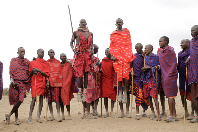 Masai Jump Dancers