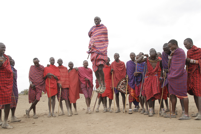 Masai Jump Dancers