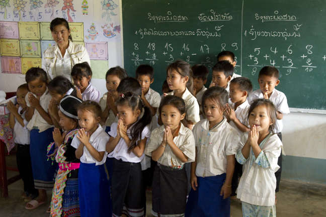 Tin Keo Village school, Laos