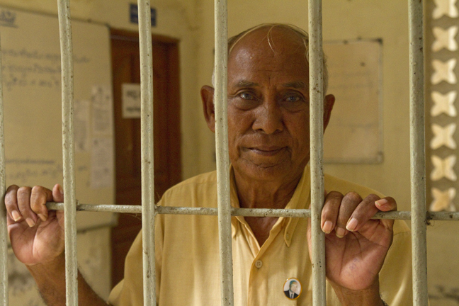 Chum Mey, Survivor of the Tuol Sleng Prison, Phnom Pehn Cambodia